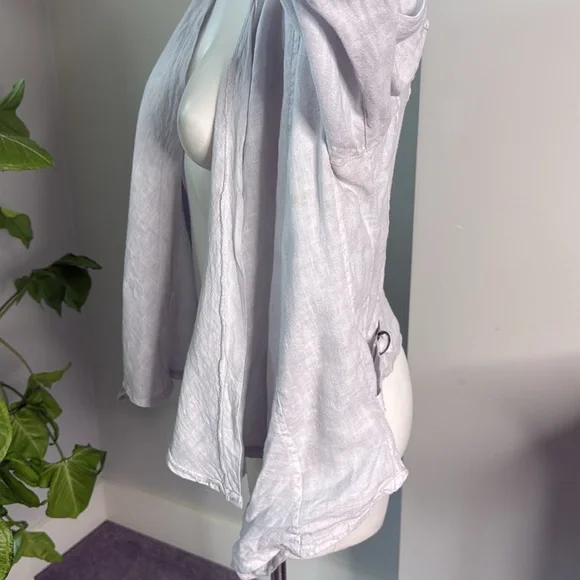 Tempo Paris Linen Jacket size Large - Picture 4 of 9